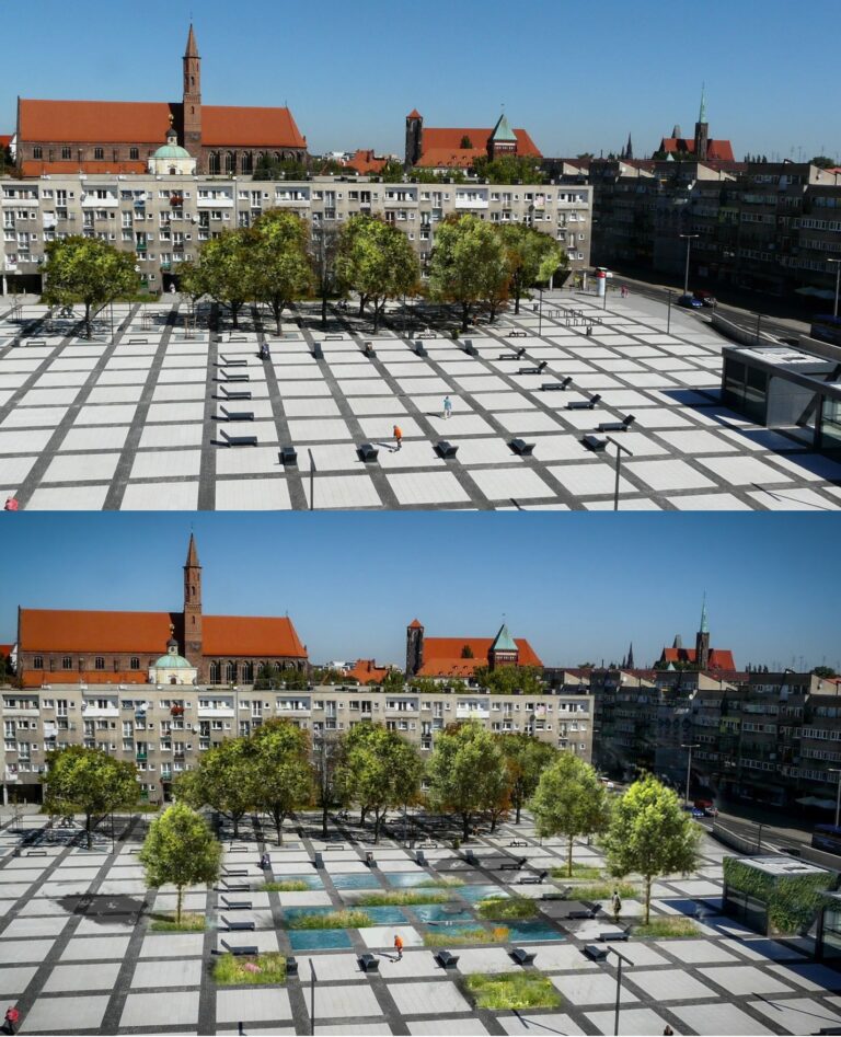 plac nowy targ wrocław betonoza climatelifting projekt